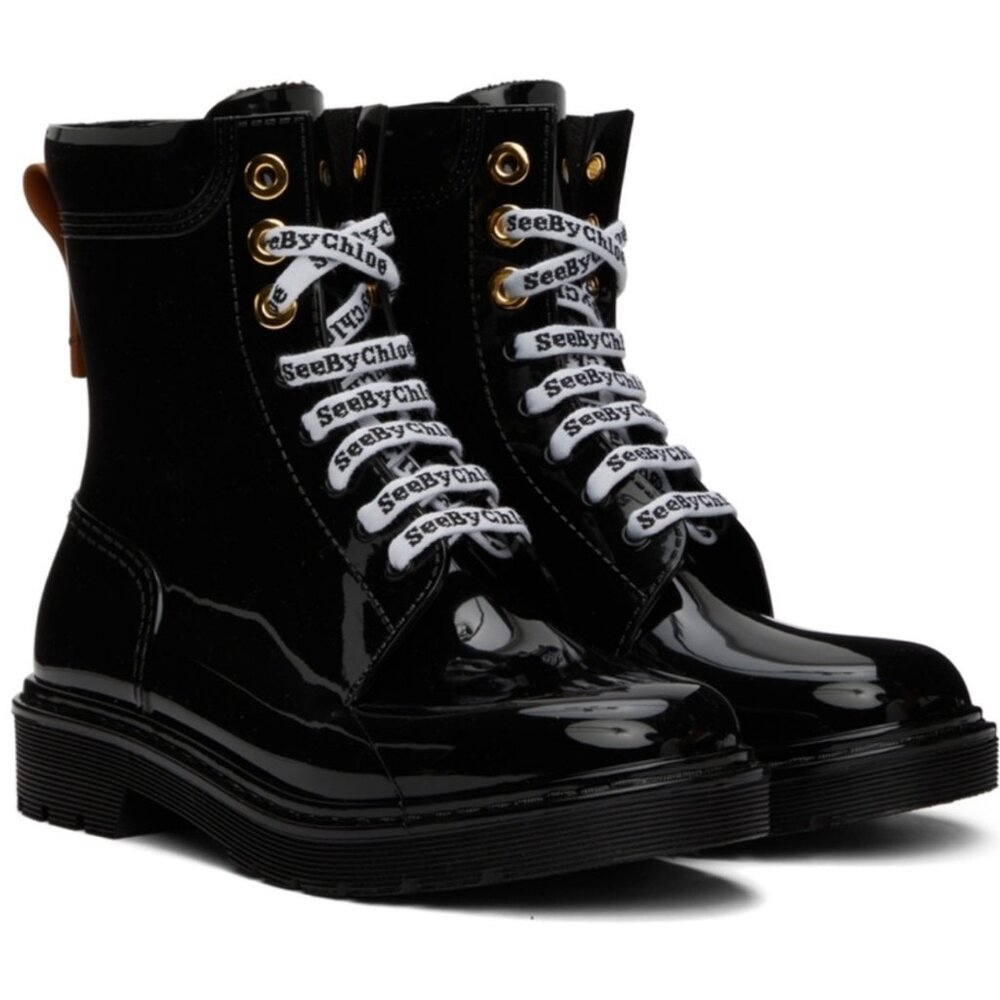 See by Chloe Rain Boots